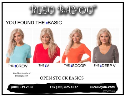 BLEU BAYOU Open Stock Basics